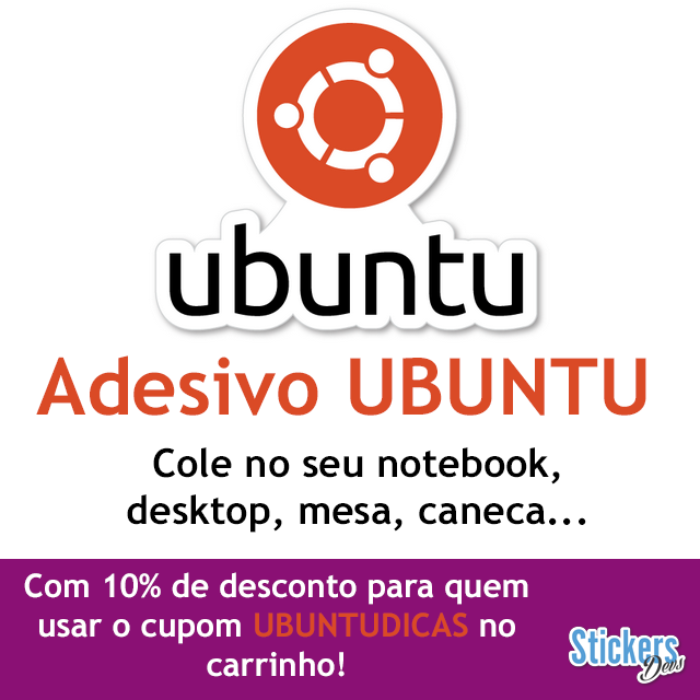 Adesivo Ubuntu